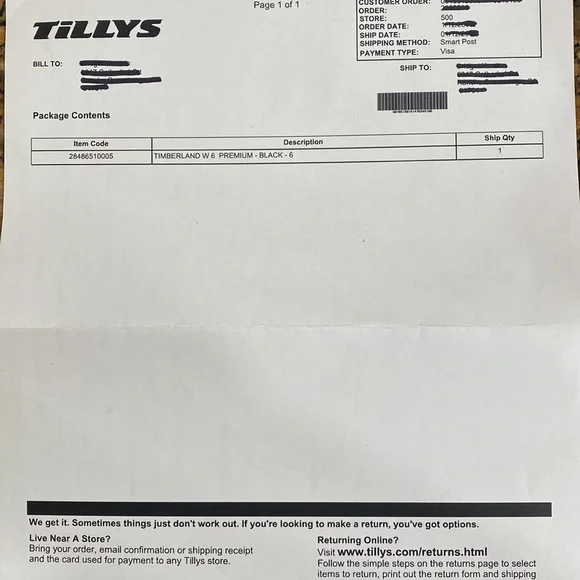 Timberland 6” Premium Black Boots - Picture 8 of 8